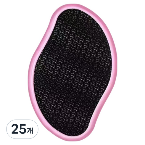 마샤투 나노 글라스 발각질 제거 풋 파일 핑크, 76g, 25개, 1개입