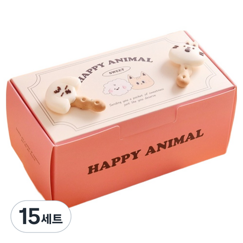 디유 멍냥멍냥 막대과자 초콜릿 만들기 선물 세트 A082, 15세트