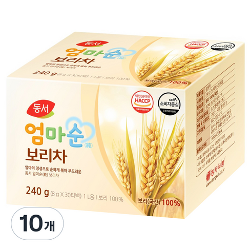 동서 엄마순 보리차, 8g, 30개입, 10개
