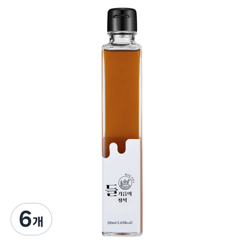 불로동주유소 들기름, 200ml, 6개