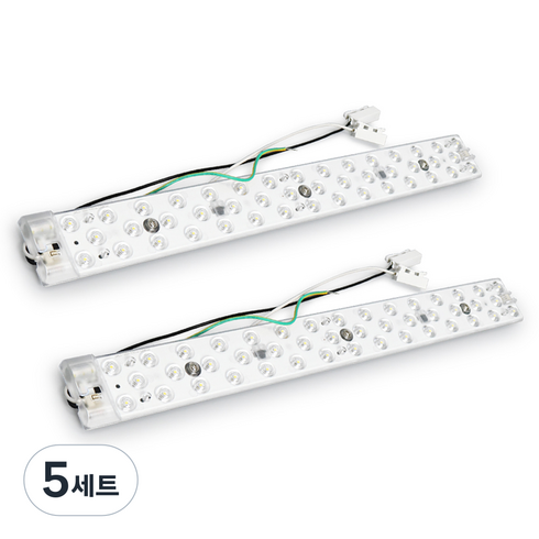 블루밍 LM LED 모듈 25W + 형광등 FPL 36W 세트, 주광색, 5세트