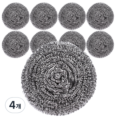 코멧 키친 철수세미 25g, 9개, 4개
