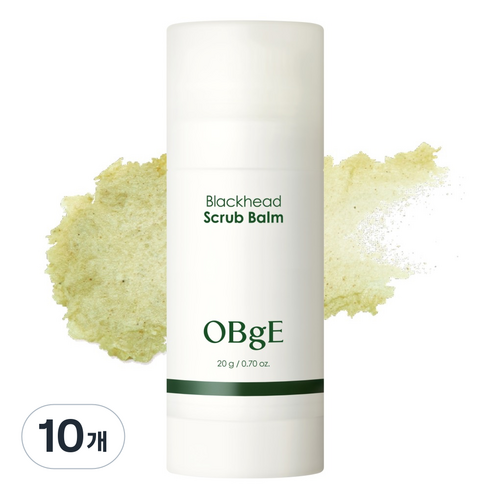 OBge 블랙헤드 스틱 스크럽 밤, 20g, 10개, 1개입