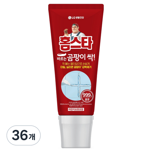 홈스타 바르는 곰팡이 싹 세정제, 120ml, 36개