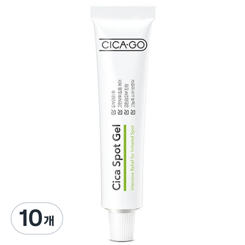 시카고 시카 스팟 겔, 10개, 25g