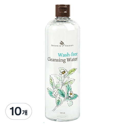 보타니컬테라피 워시프리 바디 클렌징워터, 500ml, 10개