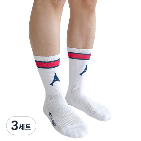 파리생제르맹 논슬립 스포츠 러닝 축구 양말 씬, PSG T, 3세트