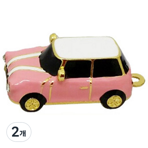 칼론 메탈 미니쿠퍼 USB 메모리 32GB, 핑크, 2개