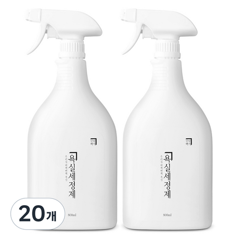 살림백서 욕실세정제, 800ml, 20개