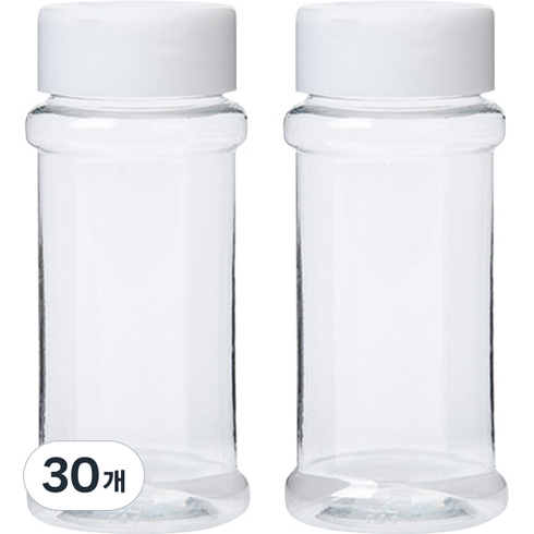 인블룸 투카인즈 페트 양념통 37파이 화이트, 100ml, 30개