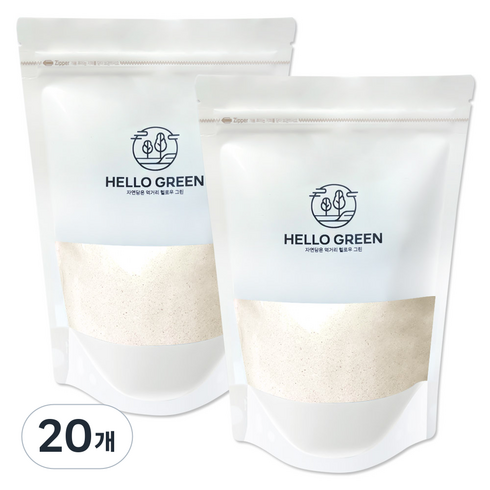 헬로우그린 율무가루, 500g, 1개입, 20개