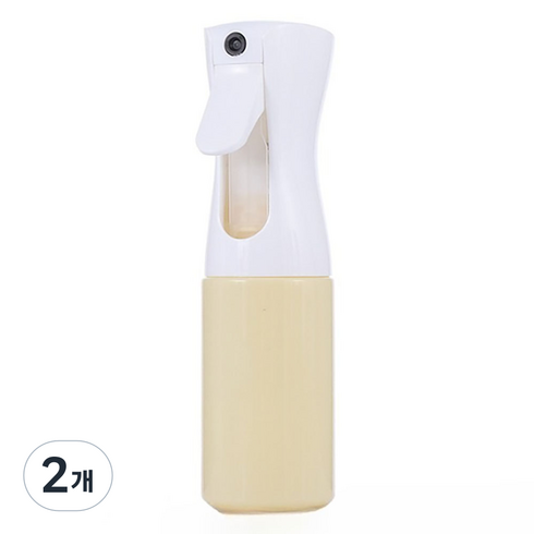 압축식 분무기 200ml, 화이트연옐로우, 2개