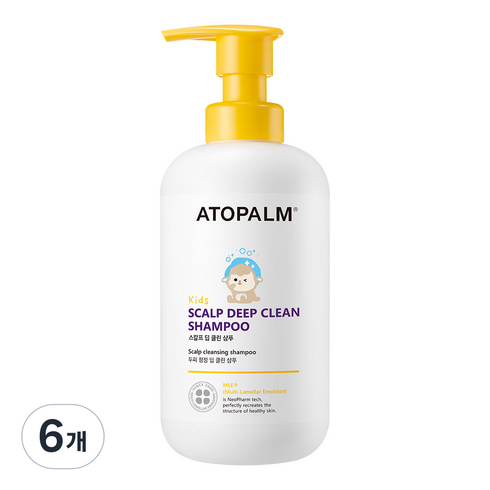 아토팜 스칼프 딥 클린 샴푸, 460ml, 6개