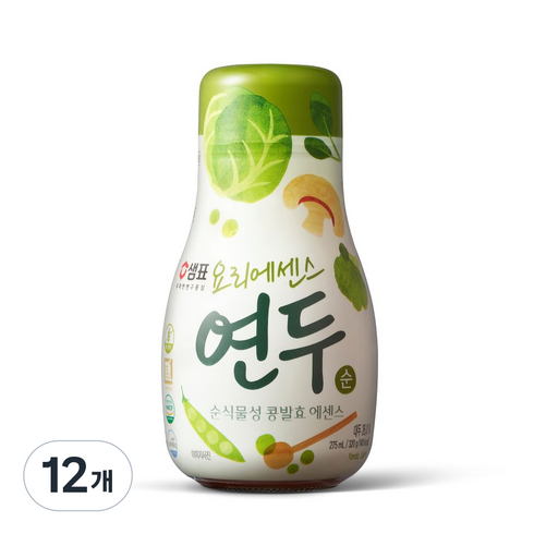 연두 요리에센스 순맛, 275ml, 12개