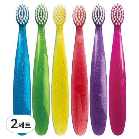 래디어스 토츠 유아칫솔, 반짝반짝, 6개입, 2세트