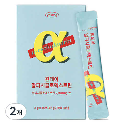 데이즈온 원데이 알파시클로덱스트린 14p, 42g, 2개