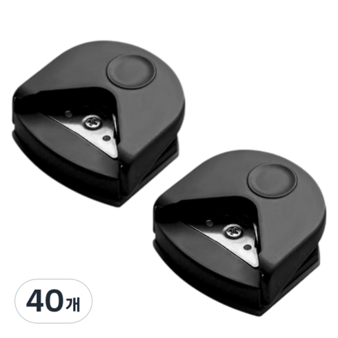 스타리움 코너라운더 모서리 커터기, 블랙, 40개