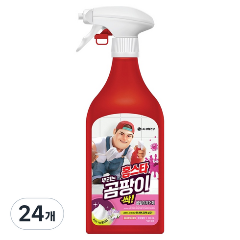 홈스타 맥스프레쉬 뿌리는 곰팡이 싹 세정제, 500ml, 24개