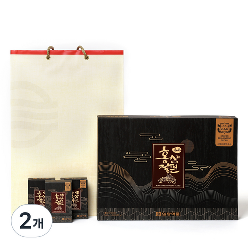 일양약품 명품 홍삼절편, 2개, 200g
