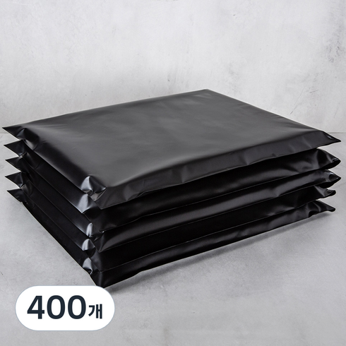 혜림봉투 HDPE 택배봉투 검정, 400개