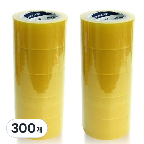 빅드림 THE 튼튼한 경포장용 박스테이프 48mm x 40m, 투명, 300개