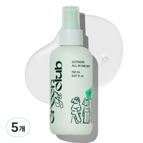 이니스프리 반려동물 그린펫클럽 산책 올인원 미스트, 150ml, 1개입, 5개