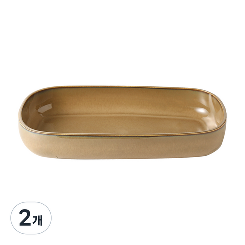 까사무띠 쎄나 조약돌 다용도 볼 30cm, 브라운, 2개