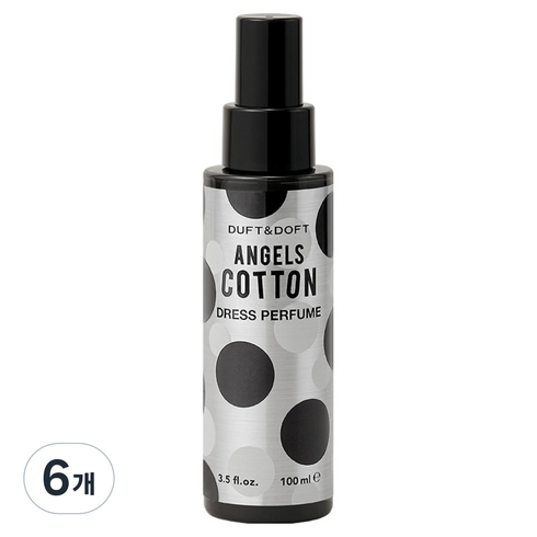 더프트앤도프트 드레스퍼퓸, 엔젤스코튼, 100ml, 6개