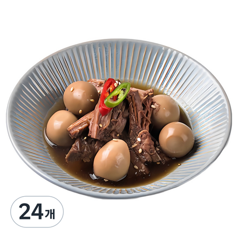 잇츠올레 쇠고기 메추리알 장조림, 145g, 24개