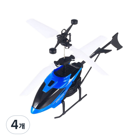 빅드림 STEAM 스팀 과학교구 Led Flying 헬리콥터, 랜덤발송, 4개