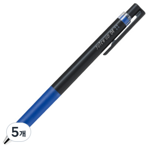 파이롯트 쥬스업 볼펜 0.4mm, 블루, 5개