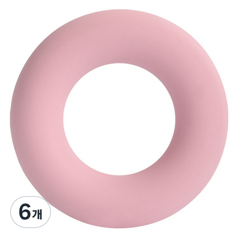루아즈 실리콘 악력기 5kg, 핑크, 6개