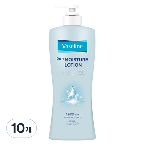 애경바세린 데일리 모이스처 바디로션, 450ml, 10개