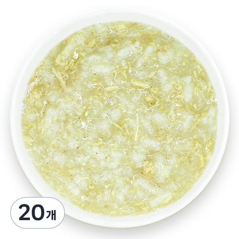 짱죽 실온이유식 9개월부터 중기 죽2, 구수미닭죽, 20개, 160g