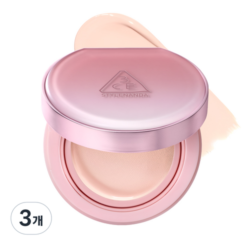 3CE 핏팅 메쉬 커버 쿠션 11g, 3개, P01