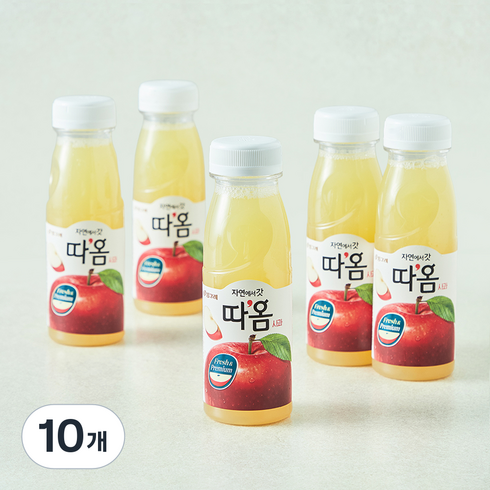 따옴 빙그레 사과 주스, 235ml, 10개