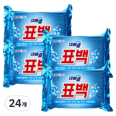 크리오 마르셀 표백 세탁비누, 230g, 1개입, 24개