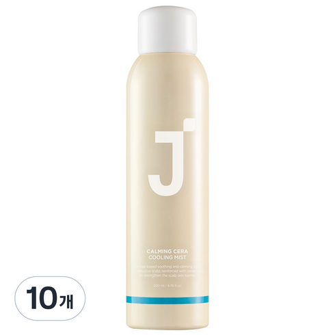 제이숲 카밍 세라 두피 쿨링 미스트 헤어 스프레이, 200ml, 10개