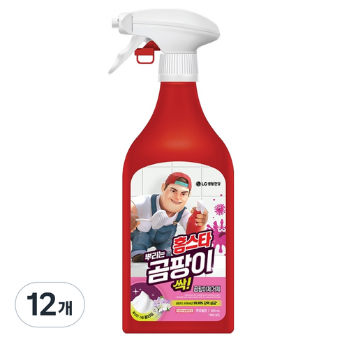 홈스타 맥스프레쉬 뿌리는 곰팡이 싹 세정제, 500ml, 12개