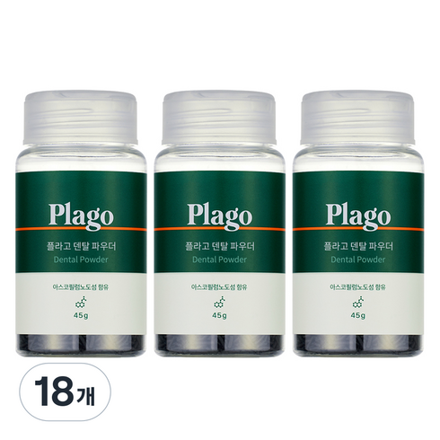 플라고 핏펫 덴탈 파우더, 18개, 45g