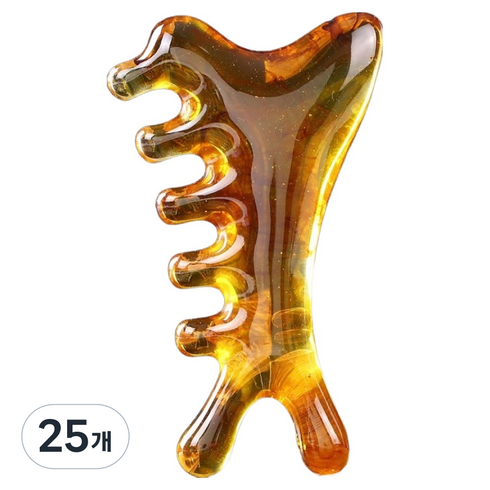 굿썸 컴팩트 두피 마사지기 4 x 7 x 2 cm, 25개, 커피색 소개 2