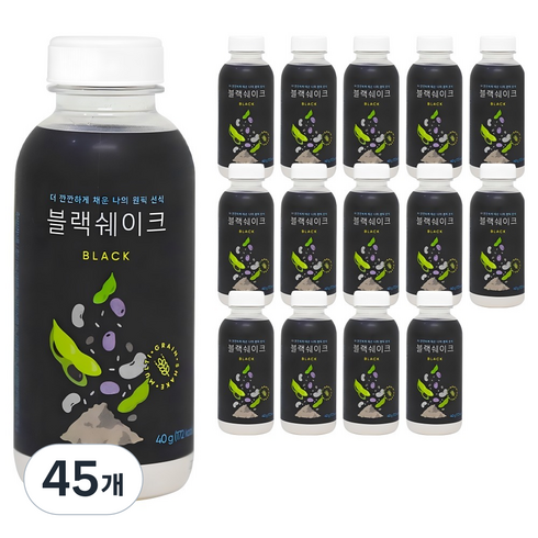 원픽선식 블랙쉐이크, 40g, 45개
