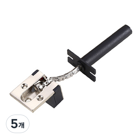 블럭마트 현관 안전 문고리 랜덤발송, 5개