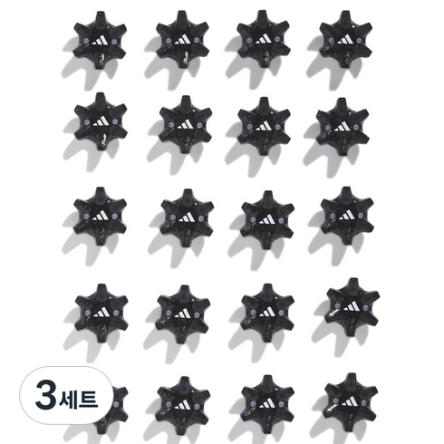 아디다스골프 THINTECH 클릿 씬테크 징 IA6410, 블랙, 3세트