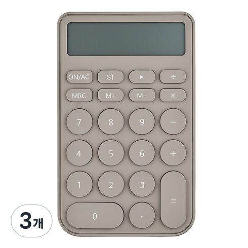 롭다 계산기 S, MudGrey, 3개