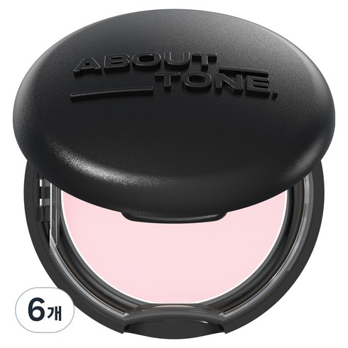 어바웃톤 블러 파우더 팩트 9g, 0.5호 쿨핑크, 6개