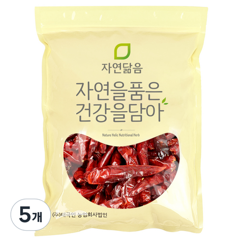 자연닮음 베트남 건고추, 300g, 5개