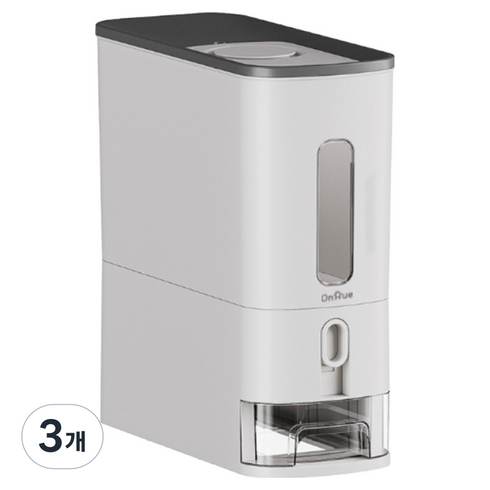 온휴 원터치 쌀통, OHR-12TW, 3개