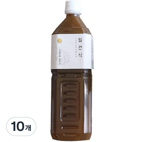 일건식 무가당 생강진액, 1L, 1개입, 10개