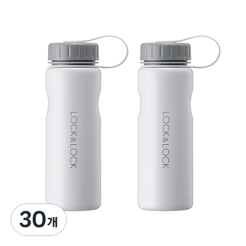 락앤락 스텐인리스 이지 그립 텀블러, 화이트, 500ml, 30개